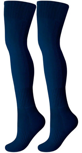 Calcetines De Fútbol Para Niños Penalty Storm, Color Azul Marino, Talla 26/32