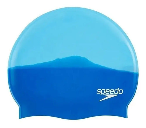 Gorra De Natación Speedo Multicolor #deportifi Color Azul Diseño De La Tela Liso Tamaño Unico Talle Único