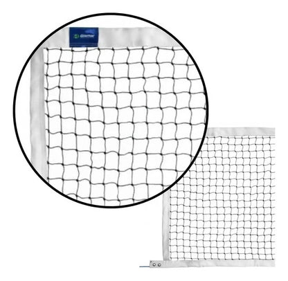 Red Profesional Voley 4 Tiras Pvc 10x1m Mallado 5cm Gismar