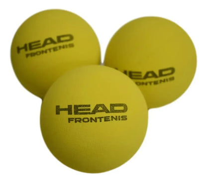Pelota Head Frontenis Bote De 3 Pelotas Amarillo