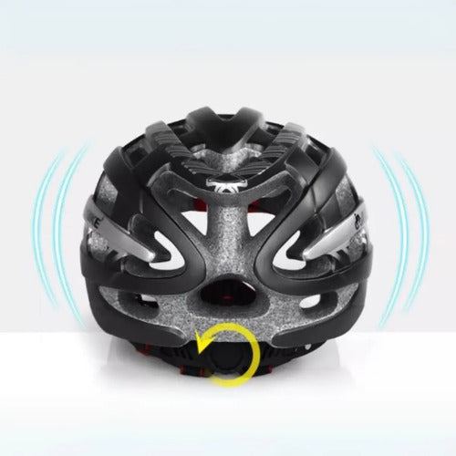 Casco Bicicleta Ultraligero Carretera Montaña - Inbike Negro M
