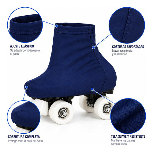 Cubre Patines Knex K-21 Protectores Para Patines Multicolor