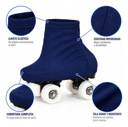 Cubre Patines Knex K-21 Protectores Para Patines Multicolor