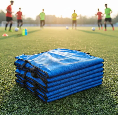 Set 6 Chalecos Entrenamiento Ajustables Fitness Deportes Multicolor