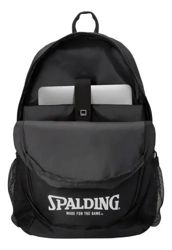 Mochila Deportiva Spalding Negro Liso
