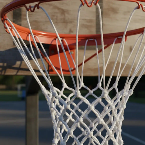 Red Basketball Spalding All Weather Blanco Grande Mmsports Blanco