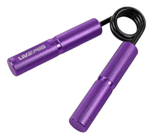 Hand Grip Ejercitador De Mano Y Antebrazo 60lb - Livepro Violeta