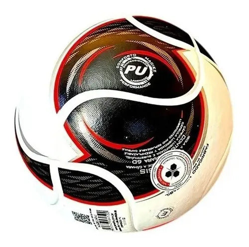 Balón De Fútbol Sala Termotec Xxi Penalty Max 500, Talla Única, Color Negro Blanco