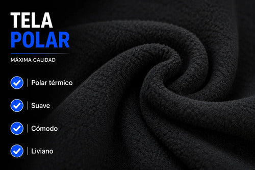 Set X3 Protectores De Orejas Polar Running Ciclismo Invierno Surtido Liso