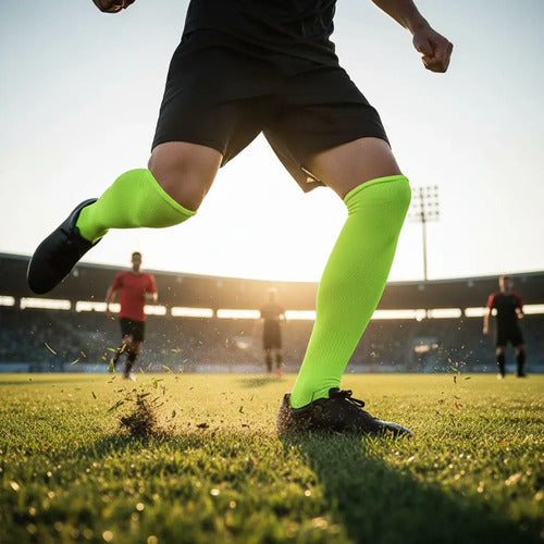 Medias de Fútbol Largas hasta la Rodilla – Adulto y Niño