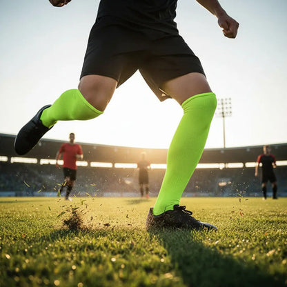 Medias de Fútbol Largas hasta la Rodilla – Adulto y Niño