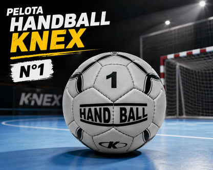 Pelota Handball Knex N°1 Gris Entrenamiento Y Competencia Gris 1