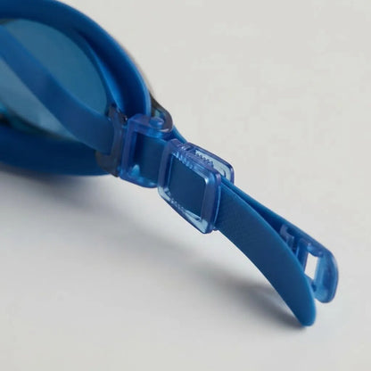 Lentes Natacion Arena Uv Zoom X-fit Mirror Espejado Azul Azul