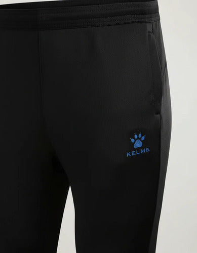 Pantalon Deportivo Entramiento Kelme Negro Azul Mmsports