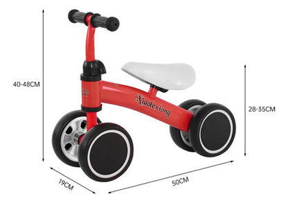 Bicicleta Sin Pedales Chivita Buggy Rojo