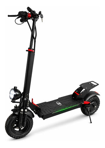 Monopatín Eléctrico Knex Urban - Motor 800w - 48v*10.4ah Negro
