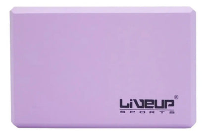 Ladrillo Goma Eva Deporte Gimnasia Yoga Pilates Livepro Violeta