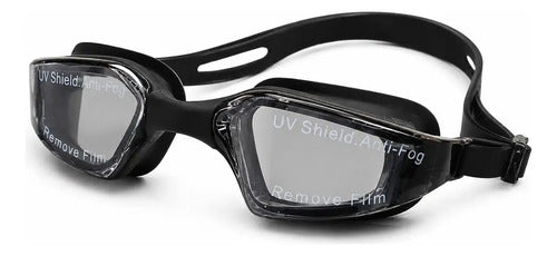 Lentes Natación Aguas Abiertas Moaki Raki Clear