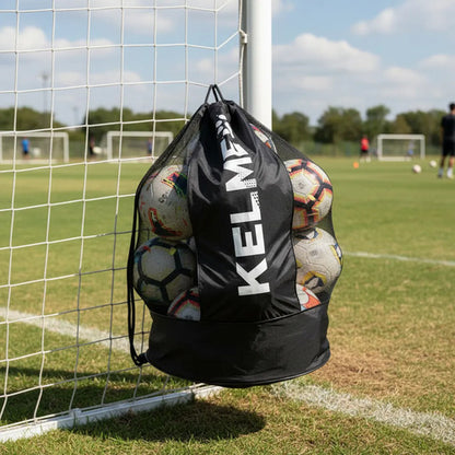 Bolsa Para Pelotas Kelme 9886019 Negro Con Logo Mmsports Negro Con Logo