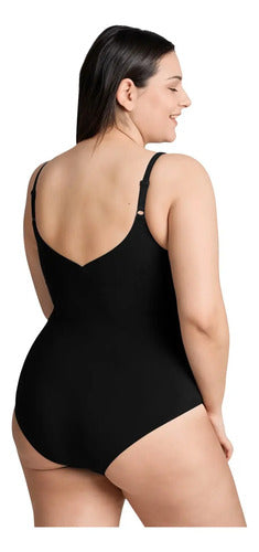 Malla Natación Ecológica Jewel One Piece Plus Size - Arena