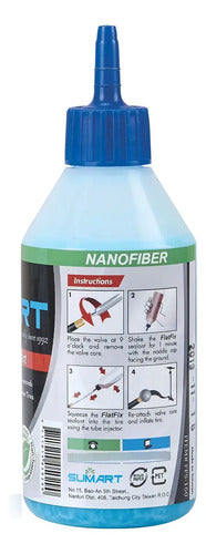 Sellador Pinchazos Neumáticos Flatfix Bici 160ml Sumart Qofe