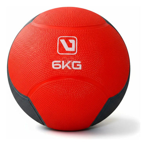 Pelota Medicinal 6 Kg Roja - Livepro Rojo