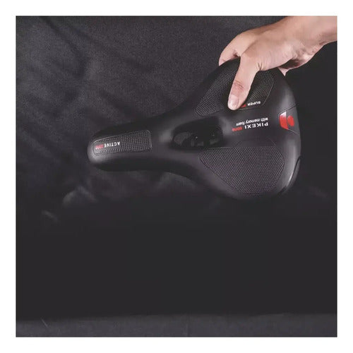 Asiento Bicicleta Urbano Ancho Comodo Az-178 Zuba Bike