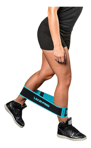 Miniband Loop Bands Gym Fitness L Livepro Turquesa
