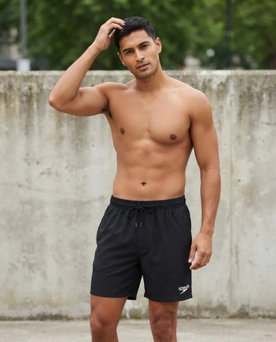 Short Para Agua Speedo Essentials Watershort Mmsports Negro Lisa S