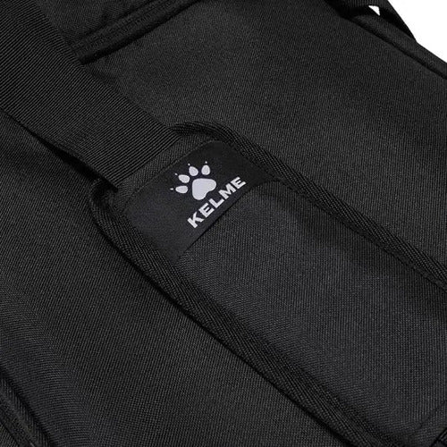 Bolso Deportivo Kelme De Poliéster, Negro, Con Correa Ajustable Liso