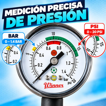 Medidor De Presión De Pelota De Mano Deportes