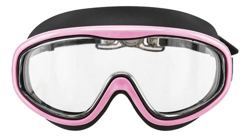Antiparras Lente Mascara Natacion Hydro Mask Antifog Entrenamiento Pileta Adulto Color Rosa/negro