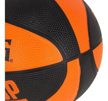 Minipelota De Baloncesto Spalding Lay Up, Goma, Color Naranja