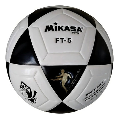 Pelota De Fútbol Mikasa Ft-5bky Nº 5 Color Blanco Y Negro Blanco/negro