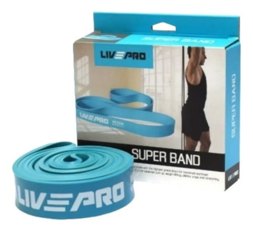 Super Bandas Entrenamiento M Livepro Celeste