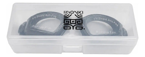 Lentes De Natación Moaki Kiri Negro Mmsports Negro