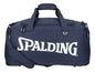 Bolso Deportivo Mediano Gimnasio 30 Lts Spalding Color Azul Liso