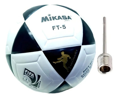 Pelota De Fútbol Mikasa Ft-5bky Nº 5 Color Blanco Y Negro Blanco/negro
