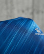 Set Running Muscolosa Y Short Kelme 3871010 Azul Azul Estampado A Rayas M