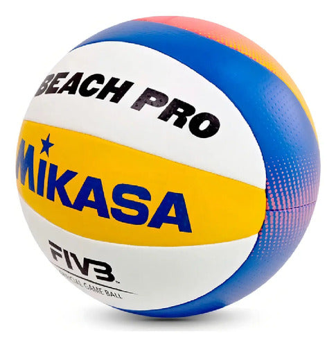 Mikasa Bv550c Balón Vóley Playa Blanco/amarillo/azul Mmsport Blanco/amarillo/azul