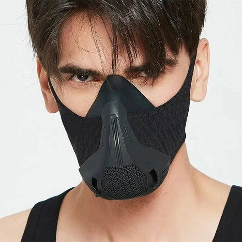Máscara De Entrenamiento Training Mask Elevación 4,0 Running Multicolor