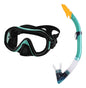Set Snorkel Mascara Hydro 2.0 Senior Buceo Vidrio Templado Negro