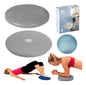 Disco Equilibrio Umbro Bosu Inflable Balance Entrenamiento Color Gris