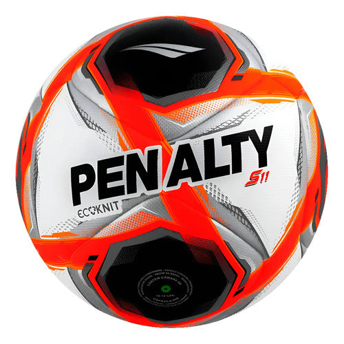 Pelota De Fútbol Campo S11 Ecoknit Xxv - Penalty Rojo