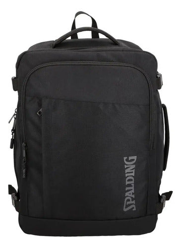 Mochila De Viaje Spalding Negro Liso