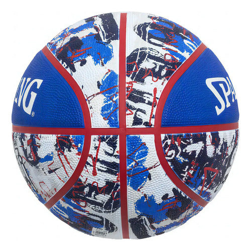 Pelota Spalding Graffiti - Azul Azul
