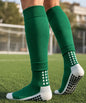 Combo Media Sin Pie + Antideslizante Fútbol Adulto Mmsports Verde M