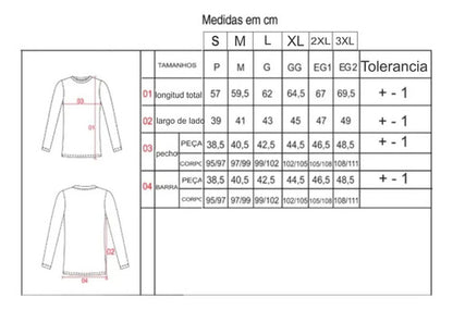 Remera M/l Protect Uv Adulto - Elite
