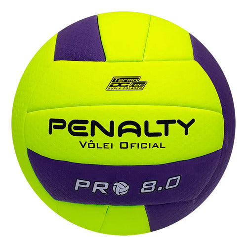Pelota Volleyball 8.0 Pro Fivb Penalty Amarillo