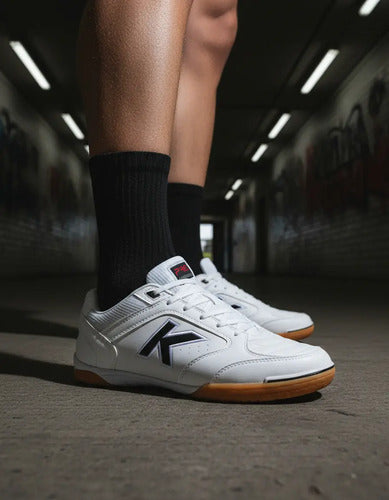 Champion Calzado Kelme Precision Futsal Blanco Mmsports